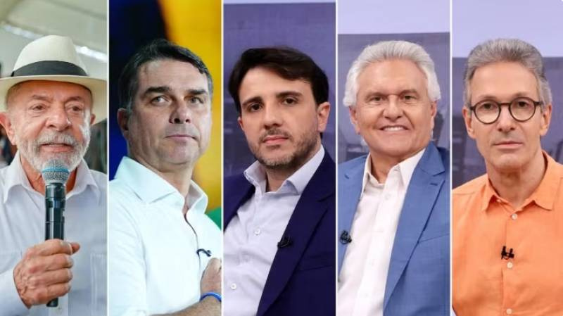 Pesquisa Quaest mostra Lula a frente de Flávio Bolsonaro