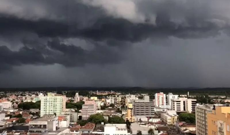  Novo ciclone traz temporais ao Sul e queda de temperatura no Sudeste
