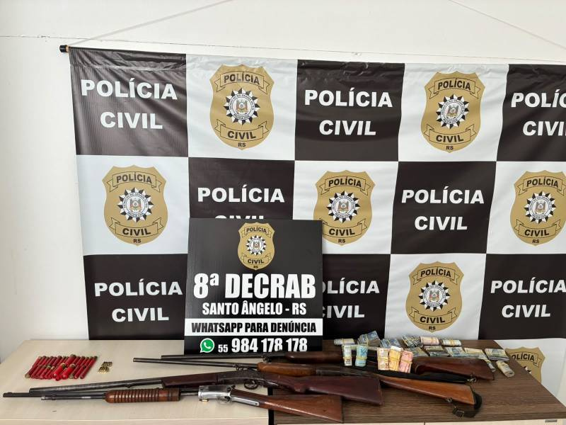 Operação Selo de Origem: 8ª DECRAB desarticula quadrilha de abigeato e aprende armas e carne em Catuipe