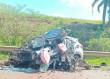 Homem morre após colisão entre carreta e SUV na BR-158