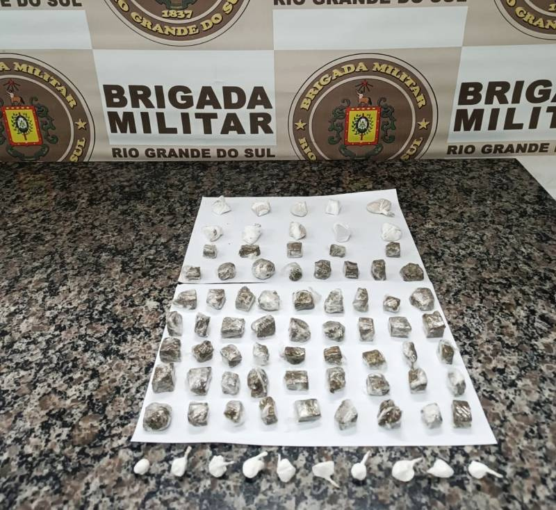 Homem é preso por tráfico de drogas em Santo Ângelo