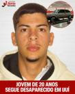 Jovem de 20 anos segue desaparecido em Ijui
