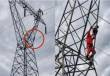 Menino de cinco anos escala torre de alta tensão e é resgatado pelos Bombeiros em Rondônia