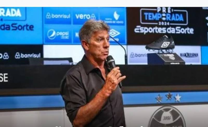 Em rede social Renato confirma que assumirá comando do Grêmio