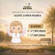 Familiares participam o falecimento da RN-ALINE LOPES MARIA