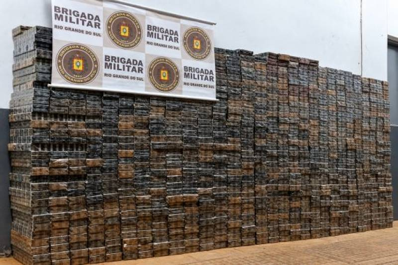 Homem é preso com mais de 8,5 mil maços de cigarros contrabandeados em Catuípe