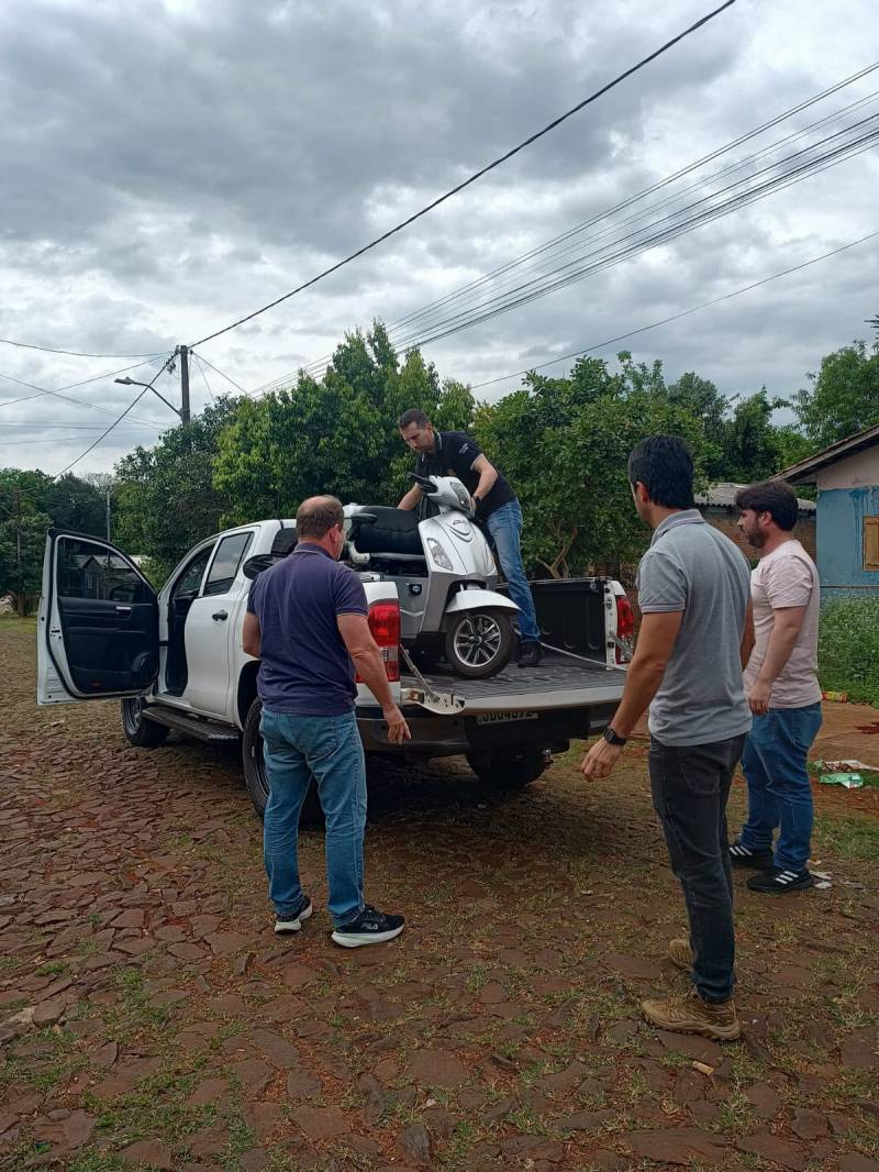 Polícia Civil recupera triciclo elétrico furtado em Cerro Largo