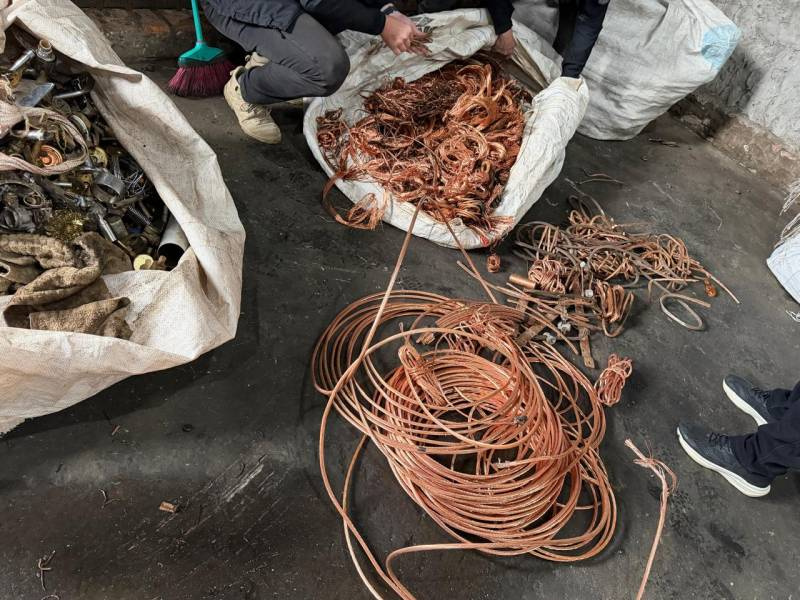 Operação prende homem e apreende 166 quilos de fios de cobre e alumínio em Santo Ângelo