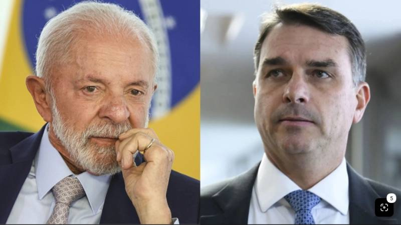 Data folha: Lula marca 42% no 1º turno; Flávio tem 38%