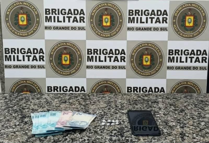 Brigada Militar prende homem por tráfico de drogas em Santo Ângelo