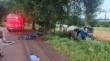 Motorista de 41 anos morre após capotamento de caminhonete na RS-307, em Santa Rosa