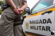Brigada Militar prende dois homens com pistola 9 milímetros e munições em Santo Ângelo