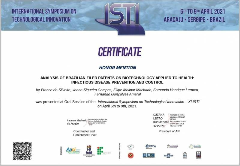 Professor da URI é premiado por pesquisa apresentada em evento internacional