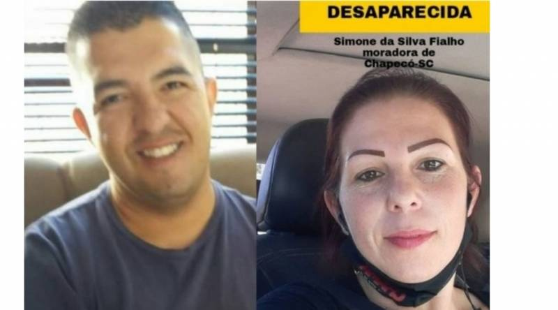 Corpos de casal desaparecido são encontrados em Chapecó