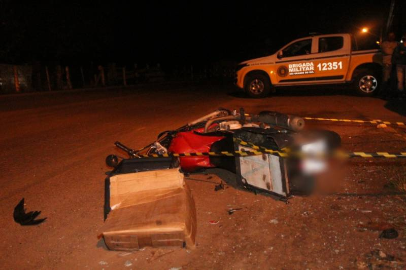 Motociclista morre em um grave acidente na ER 332