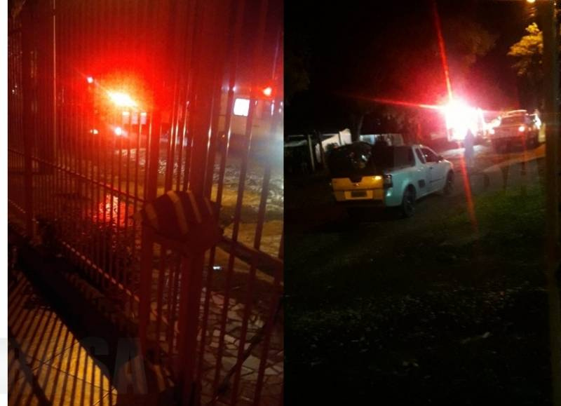 Em tiroteio duas pessoas ficam feridas na noite de domingo, em Santo Ângelo