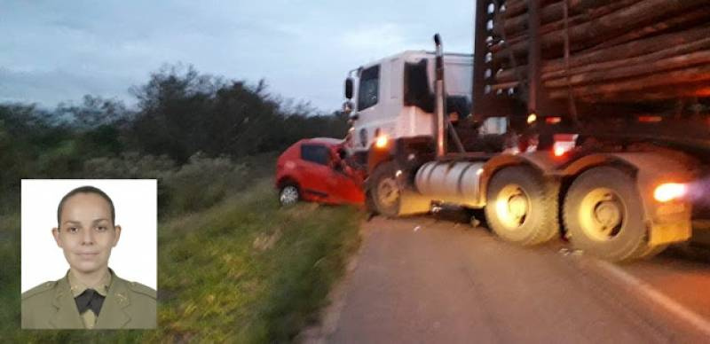 Policial militar e filho de 3 anos morrem em acidente na BR 290