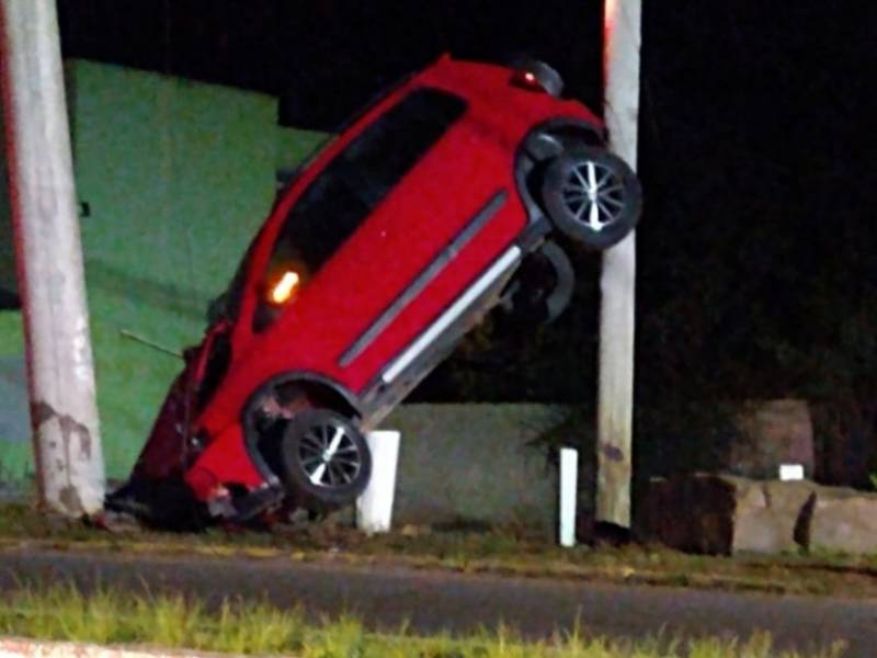 Acidente deixa duas pessoas feridas no Alegrete