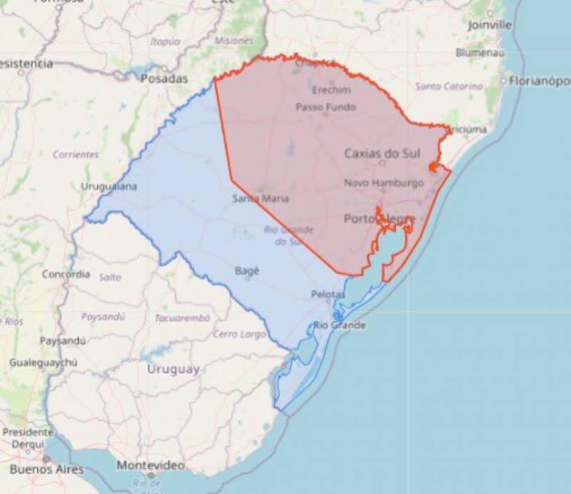 Defesa Civil emite novo alerta de chuvas persistentes com risco de temporais isolados 