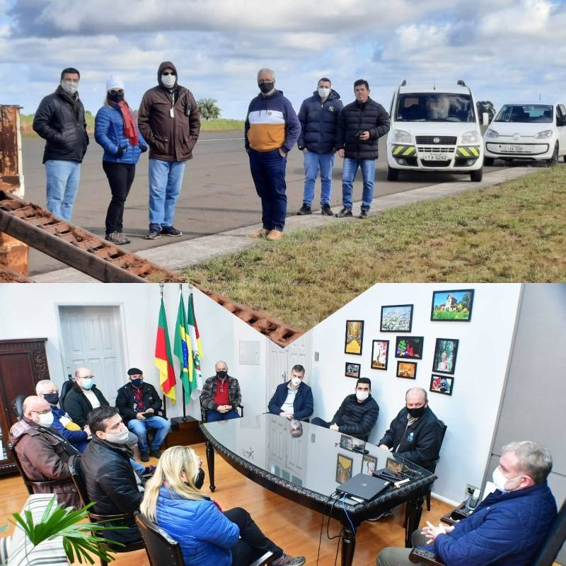 Levantamento para o novo aeroporto de Santo Ângelo estão acontecendo