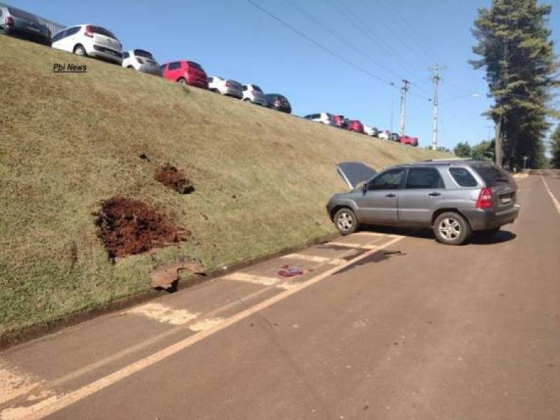 Acidente deixa uma pessoa ferida no acesso a BR 285 em Panambi