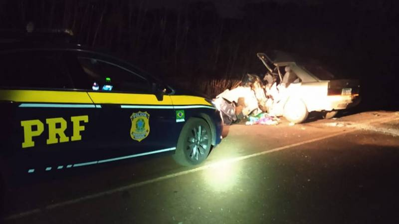 Motorista morre em acidente na BR 392, em Roque Gonzales