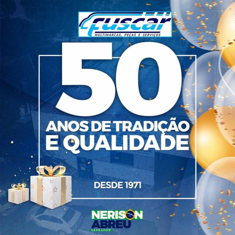 Fuscar multimarcas completa 50 anos de tradição