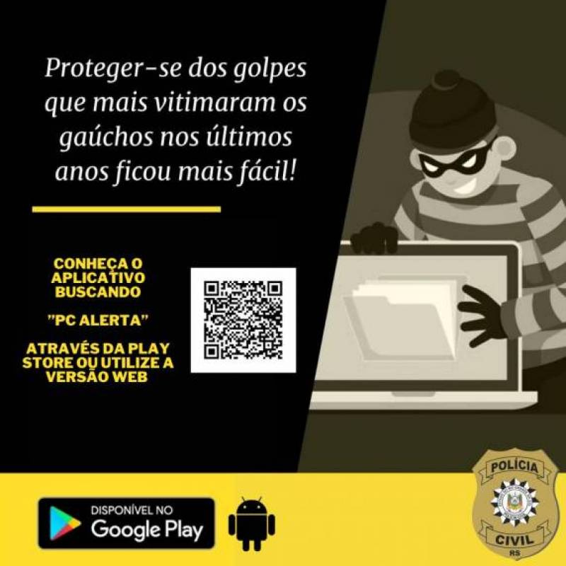 Polícia Civil lança o aplicativo-PC Alerta