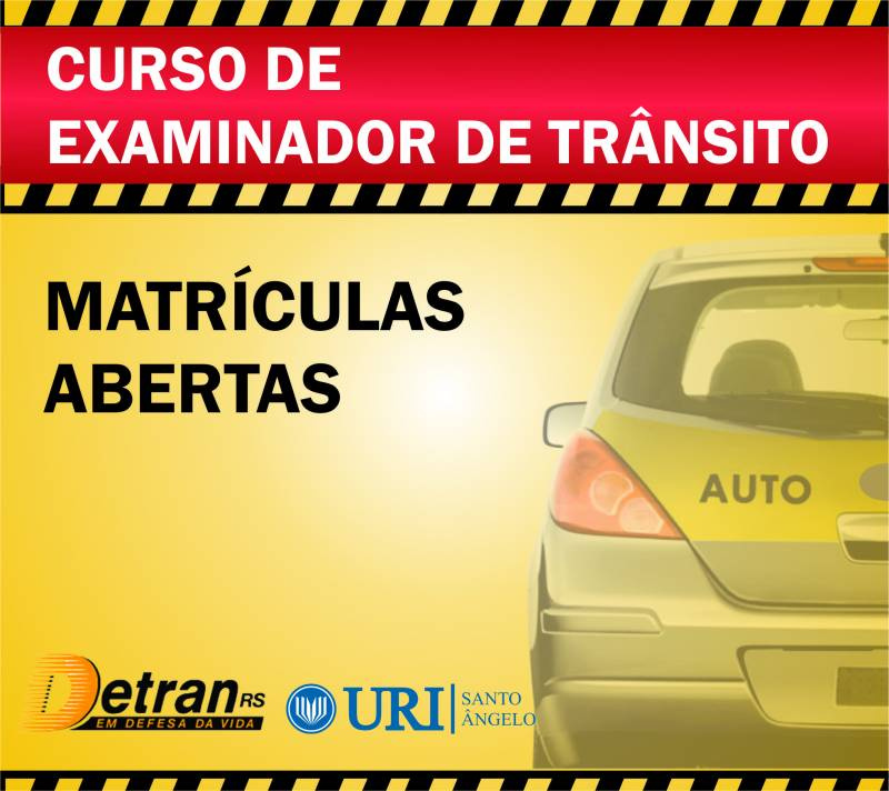 URI e DETRAN/RS oferecem Curso de Examinador de Trânsito