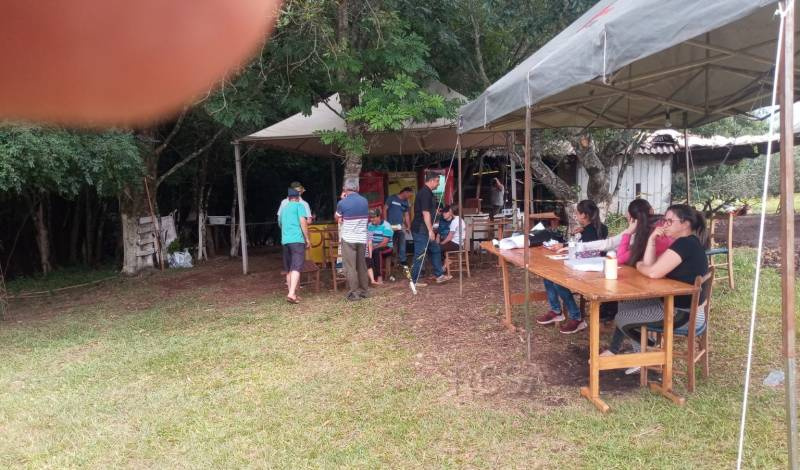 Vitória das Missões começa receber participantes do Festival de Canoagem e limpeza do Rio Ijui