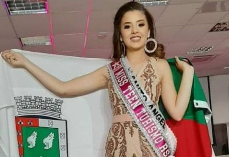 Santoangelense MAIARA LEAL, é eleita Miss Teen Turismo do Rio Grande do Sul