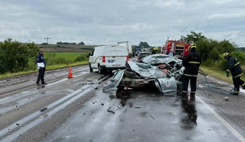Morre quinta vítima de acidente de trânsito na BR-290, em Rosário do Sul