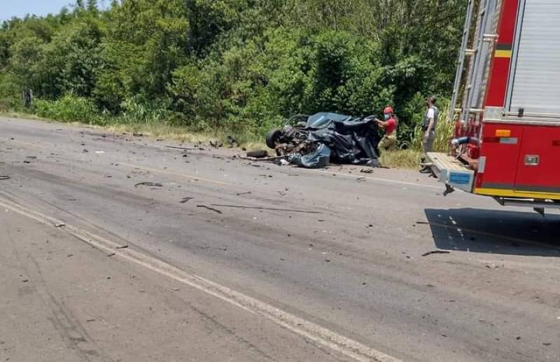 Acidente deixa vítima fatal na BR 392
