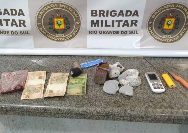 Santoangelense é preso por tráfico de drogas em Jóia