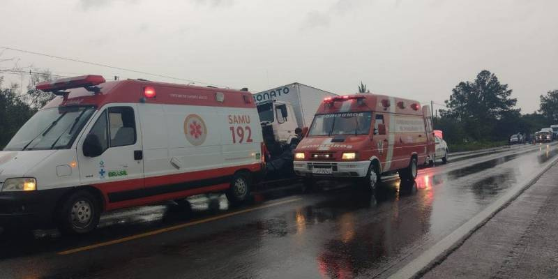 Acidente deixa três mortos na RS 401, em Charqueadas