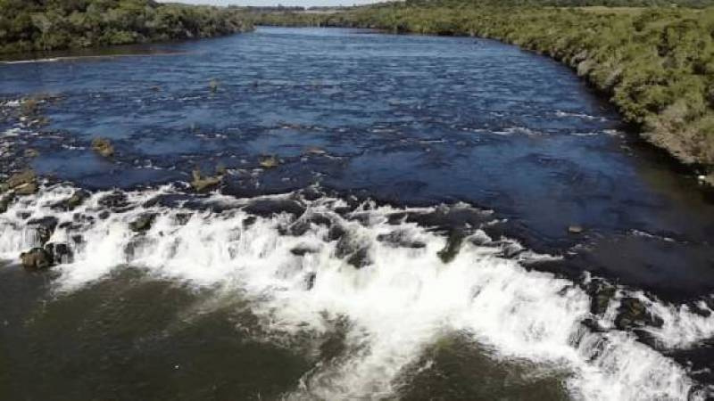 Bombeiros localizam corpo de vitima de afogamento no Salto do Pirapó, no Rio Ijui