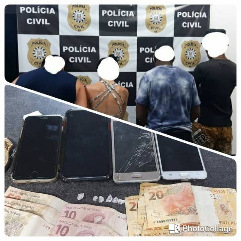 Polícia Civil prende quatro pessoas em Cerro Largo