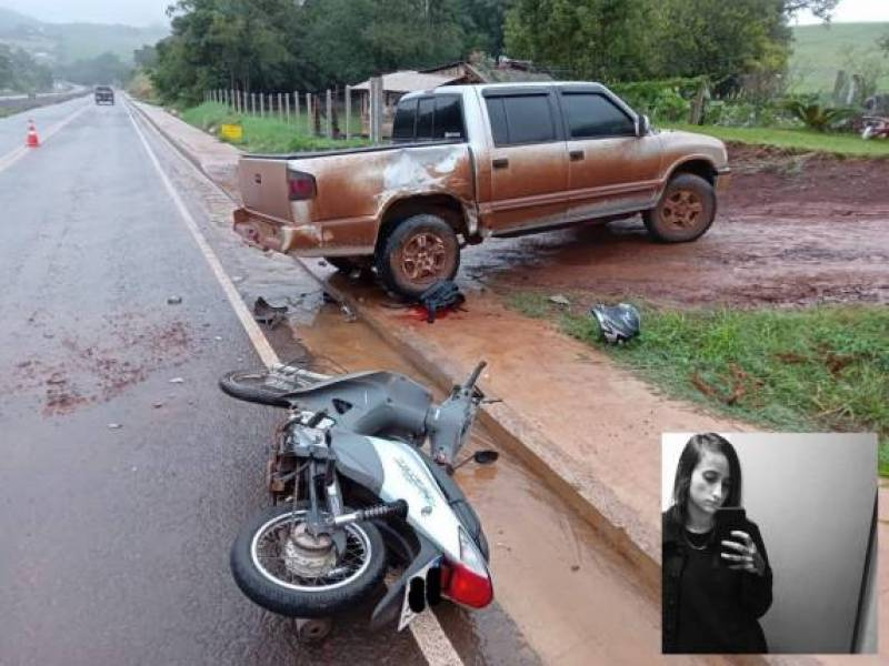 Jovem universitária de 22 anos morre em acidente entre moto e camionete no oeste catar