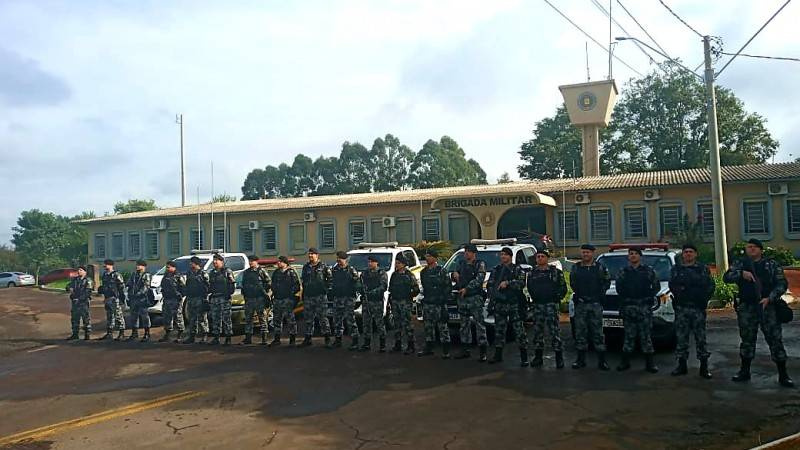 7ºRPMon realiza Operação Terça Tranquila em Santo Ângelo