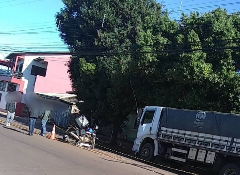 Motociclista morre em acidente na Avenida Ipiranga, em Santo Ângelo