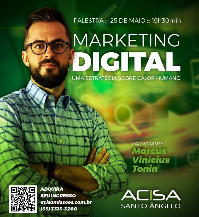 Palestra Marketing Digital - Uma estratégia sobre calor humano