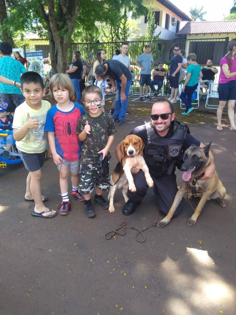 Cães da Policia Penal farão apresentação no Brique da Praça