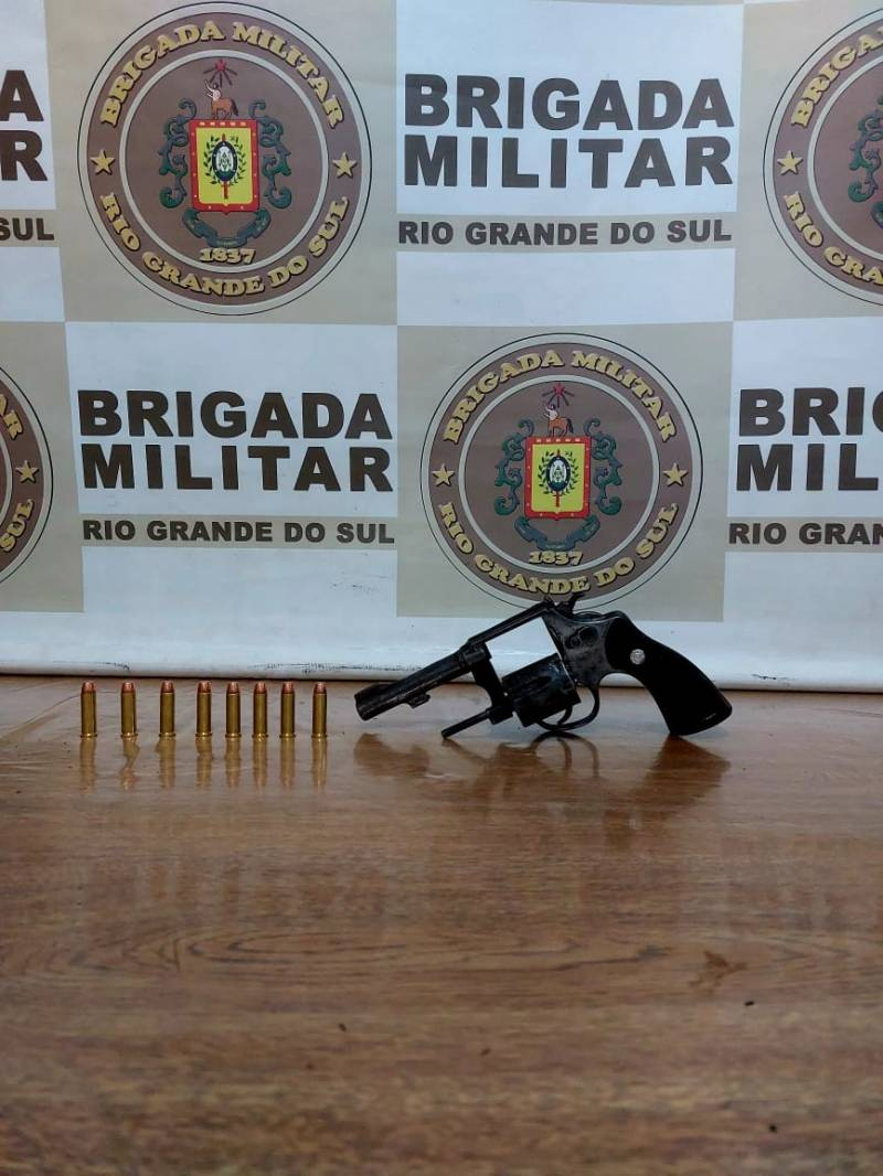 Brigada Militar - Sete de Setembro  - Prisão por Porte Ilegal de Arma de Fogo