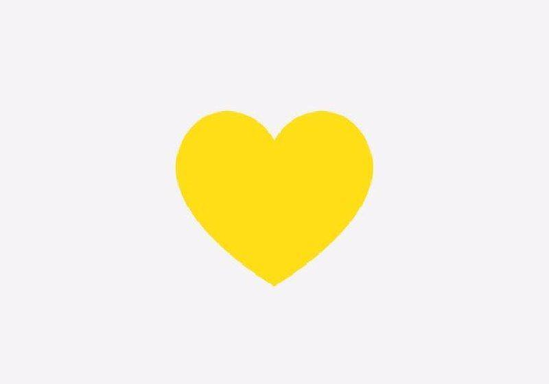 Coração amarelo: significado vai muito além do que sabíamos, nas redes sociais
