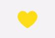Coração amarelo: significado vai muito além do que sabíamos, nas redes sociais