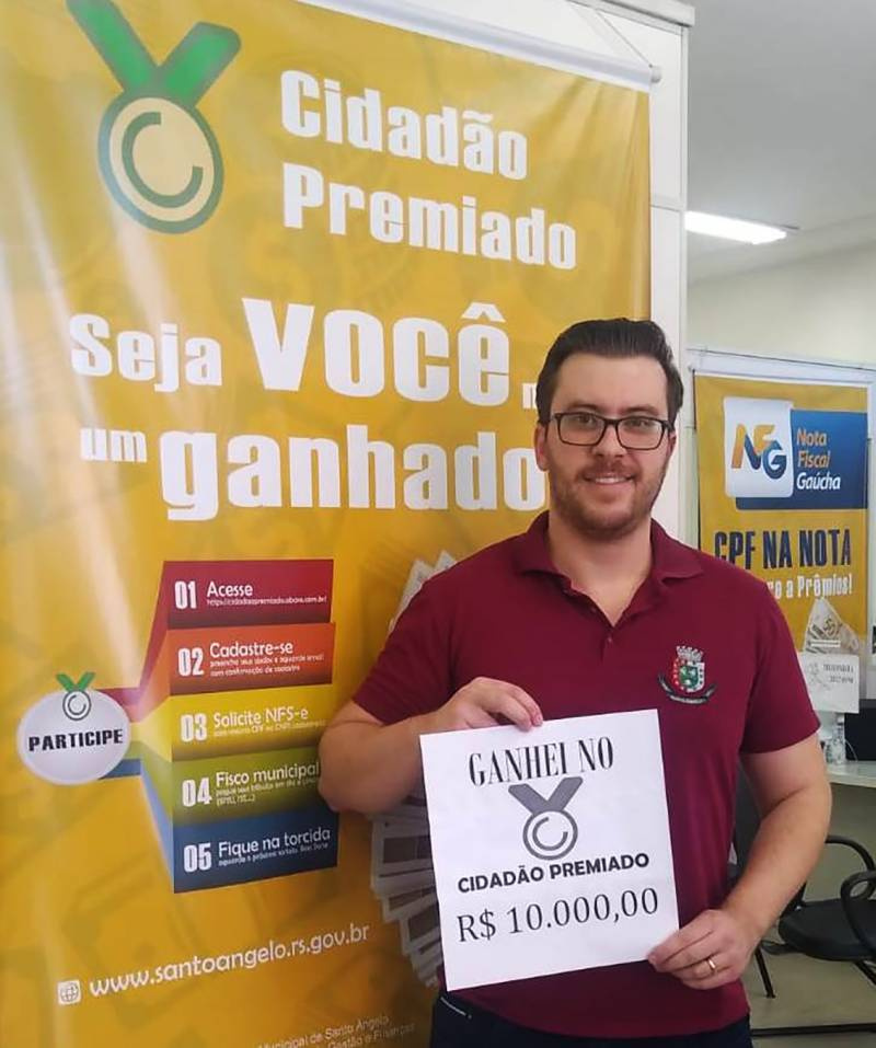 “Cidadão Premiado” divulga ganhadores do primeiro semestre