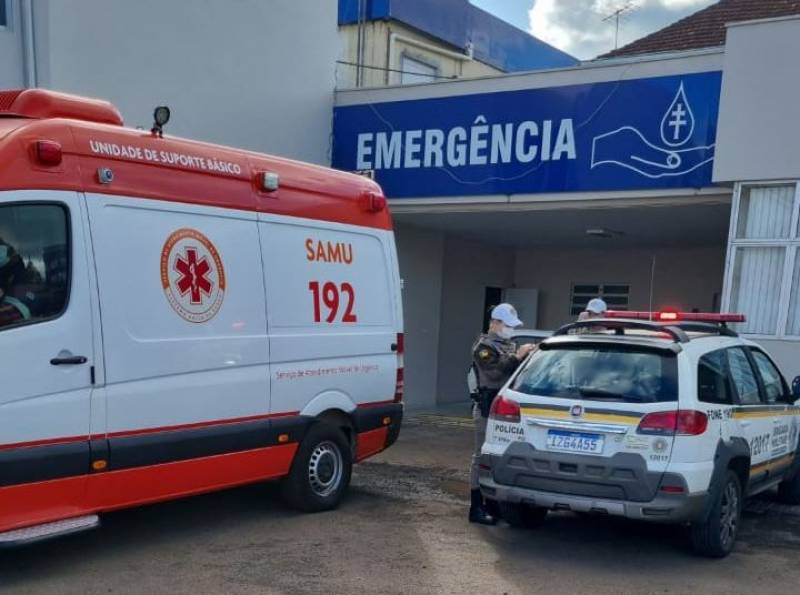 Professora Rosirene Saragoso sofre acidente no centro de Santo Ângelo